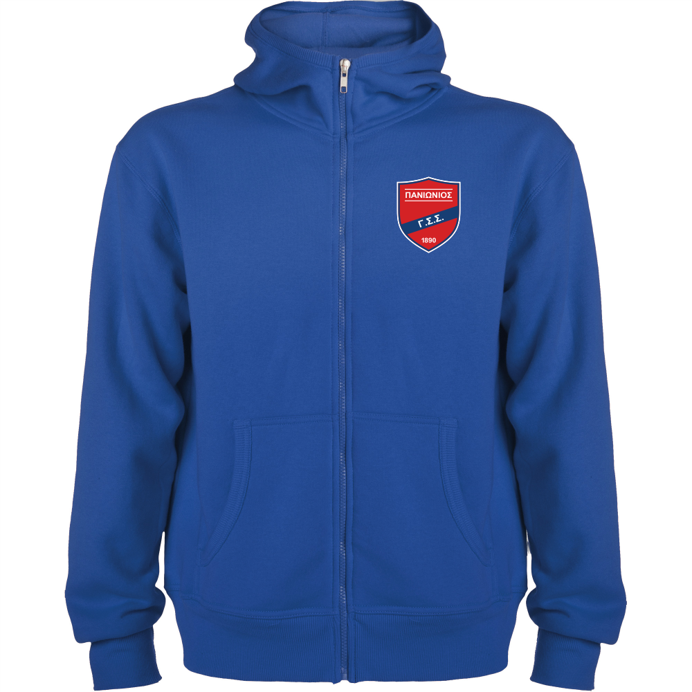 Ζακέτα Μπλε Ρουά Βαμβακερή Κέντημα